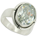 Load image into Gallery viewer, 925 Silver Green Gemstone Ring for Women | Daily Wear Jewelry