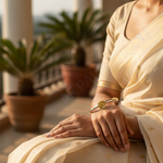 Load image into Gallery viewer, Silver Ring with Gold Detailing | Daily Wear | Gift for Her