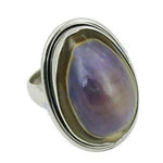 Load image into Gallery viewer, 925 Silver Shell Gemstone Ring | Statement Jewelry for Women