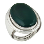 Load image into Gallery viewer, 925 Sterling Silver Green Onyx Ring for Women | Gift Jewelry