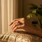 将图像加载到图库查看器中, 925 Silver Red Carnelian Ring for Women | Gemstone Jewelry