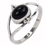 Load image into Gallery viewer, 925 Silver Black Onyx Ring for Women | Gemstone Jewelry