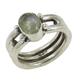 Load image into Gallery viewer, 925 Sterling Silver Moonstone Ring for Women | Gift Jewelry