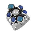 Load image into Gallery viewer, 925 Sterling Silver Gemstone Ring for Women | Statement Jewelry