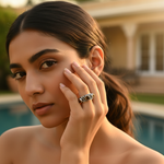 Load image into Gallery viewer, Tiger Eye Stone Silver Ring | Women's Bohemian Jewelry