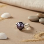 将图像加载到图库查看器中, 925 Silver Pearl Ring for Women | Gift Jewelry
