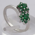 Load image into Gallery viewer, 925 Silver Citrine Flower Ring for Women | Gemstone Jewelry