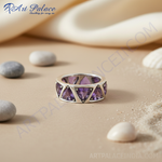 Load image into Gallery viewer, 925 Silver Amethyst Ring for Women | Gemstone Jewelry