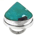 Load image into Gallery viewer, 925 Silver Turquoise Gemstone Ring for Women | Gift Jewelry