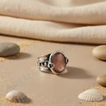 Load image into Gallery viewer, 925 Silver Rose Quartz Ring for Women | Gemstone Jewelry