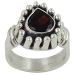 Load image into Gallery viewer, 925 Silver Garnet Ring for Women | Statement Jewelry Gift
