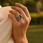 将图像加载到图库查看器中, 925 Silver Garnet Gemstone Ring for Women | Gift Jewelry