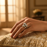 Load image into Gallery viewer, 925 Sterling Silver Pearl Ring for Women | Elegant Jewelry Gift