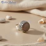 Load image into Gallery viewer, 925 Silver Smoky Quartz Ring for Women | Statement Jewelry