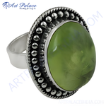 Load image into Gallery viewer, Sterling silver peridot ring with oval green gemstone center for women