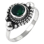 Load image into Gallery viewer, 925 Sterling Silver Green Onyx Ring for Women | Gift Jewelry