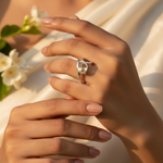 将图像加载到图库查看器中, 925 Silver Citrine Ring for Women | Gemstone Jewelry