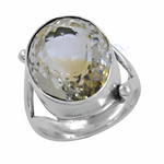 Load image into Gallery viewer, 925 Silver Citrine Gemstone Ring for Women | Statement Jewelry