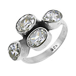 Load image into Gallery viewer, 925 Silver White Topaz Ring for Women | Gemstone Ring