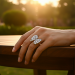 Load image into Gallery viewer, 925 Sterling Silver White Topaz Ring for Women | Fashion Jewelry