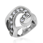 Load image into Gallery viewer, 925 Silver Cubic Zirconia Ring for Women | Modern Design