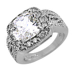 Load image into Gallery viewer, Silver Cubic Zirconia Ring for Women | Statement Ring