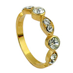 Load image into Gallery viewer, gold plating Ring with Cubic Zirconia Stones for Women | Daily Wear