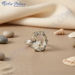 Load image into Gallery viewer, Anillo de plata con citrino para mujer | Joyería llamativa