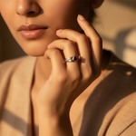 Load image into Gallery viewer, 925 Silver Garnet Gemstone Ring for Women | Daily Wear