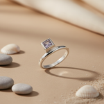 Load image into Gallery viewer, 925 Silver Amethyst Ring for Women | Gemstone Jewelry Gift