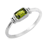 将图像加载到图库查看器中, 925 Silver Peridot Ring for Women | Gemstone Jewelry
