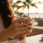 将图像加载到图库查看器中, 925纯银宝石戒指 | 女士彩色宝石戒指