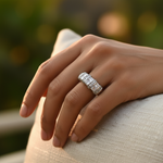 将图像加载到图库查看器中, Silver Cubic Zirconia Ring for Women | Wedding Jewelry