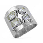 Load image into Gallery viewer, 925 Silver Gemstone Ring for Women | Statement Jewelry
