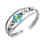 Load image into Gallery viewer, 925 Silver Blue Crystal Ring for Women | Adjustable Ring