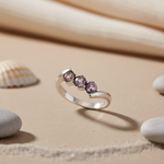 Load image into Gallery viewer, 925 Silver Amethyst Ring for Women | Gemstone Jewelry