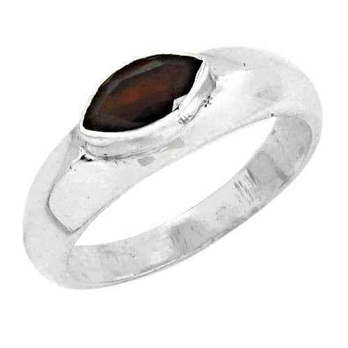 925 silver garnet ring for women | gemstone jewelry gift
