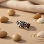 将图像加载到图库查看器中, 925 Sterling Silver Amethyst Ring for Women | Gemstone Jewelry