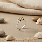 将图像加载到图库查看器中, 925 Silver Citrine Ring for Women | Gemstone Jewelry