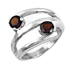 Load image into Gallery viewer, 925 Silver Garnet Gemstone Ring for Women | Gift Jewelry
