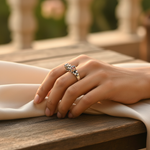 Load image into Gallery viewer, 925 Silver Garnet Ring for Women | Gemstone Jewelry Gift