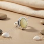 Load image into Gallery viewer, Oval Gemstone Ring in 925 Silver for Women | Daily Wear