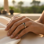 Load image into Gallery viewer, 925 Silver Garnet Ring for Women | Gemstone Jewelry Gift