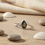 Load image into Gallery viewer, 925 Silver Smoky Quartz Ring for Women | Daily Wear