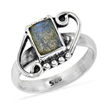将图像加载到图库查看器中, 925 Sterling Silver Labradorite Ring for Women | Gift Jewelry