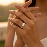 将图像加载到图库查看器中, 925 Sterling Silver Wave Ring for Women | Minimalist Jewelry