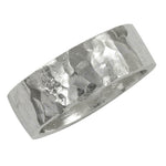 Load image into Gallery viewer, 925 Silver Hammered Ring for Women | Statement Jewelry