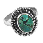 将图像加载到图库查看器中, 925 Sterling Silver Turquoise Ring for Women | Gemstone Jewelry