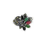 Load image into Gallery viewer, 925 Silver Multi-Gemstone Ring for Women | Cocktail Ring