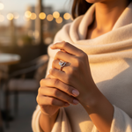 将图像加载到图库查看器中, 925 Silver Heart Ring with Cubic Zirconia | Women's Ring